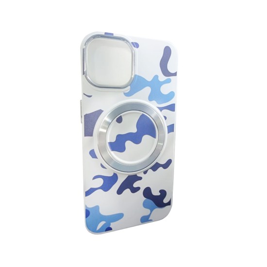 Capa Magnética Designer para iPhone 14 Branco